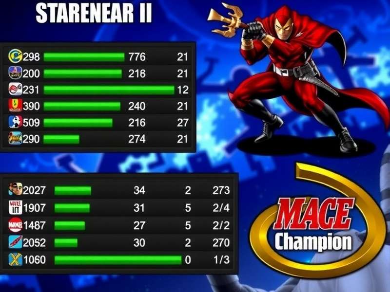 Marvel Mace Champion II Download Statistics